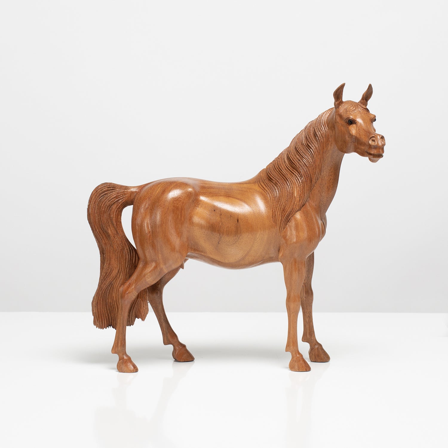 Pferdeskulptur "AMBER" | Vollholz