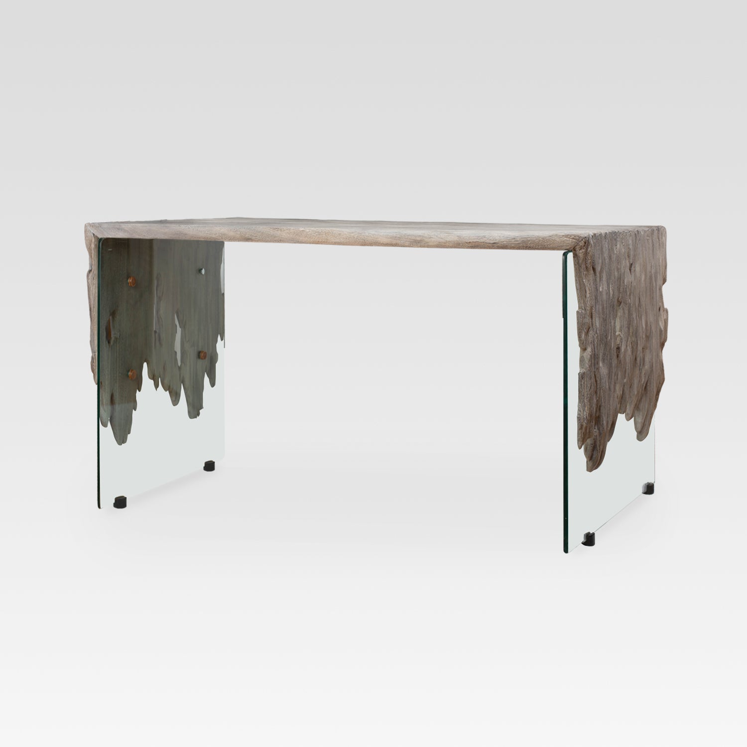 Tisch „GHOST“ grau | Massivholz