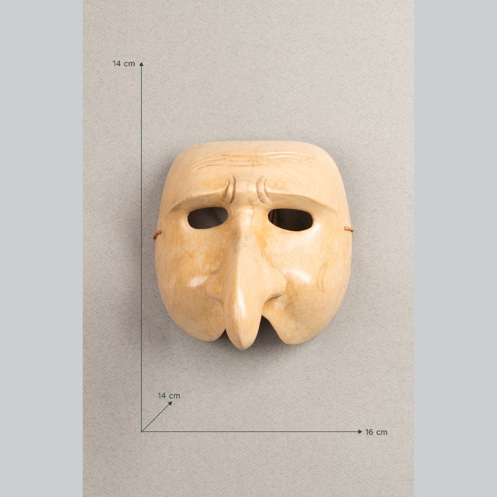 Holzmaske "TEATRO" | Vollholz