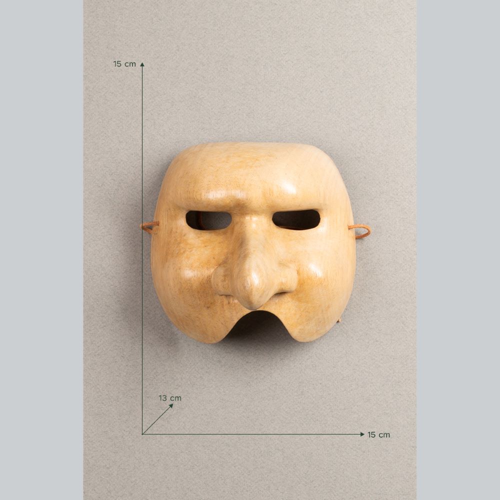 Holzmaske "DIVALDO" | Vollholz