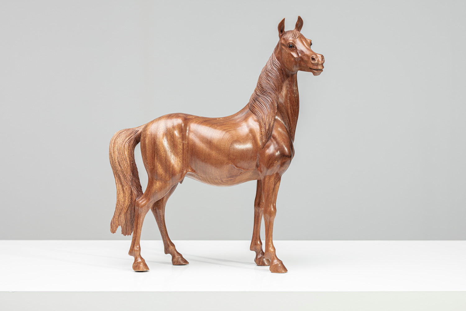 Pferdeskulptur "ANIMA" | Vollholz